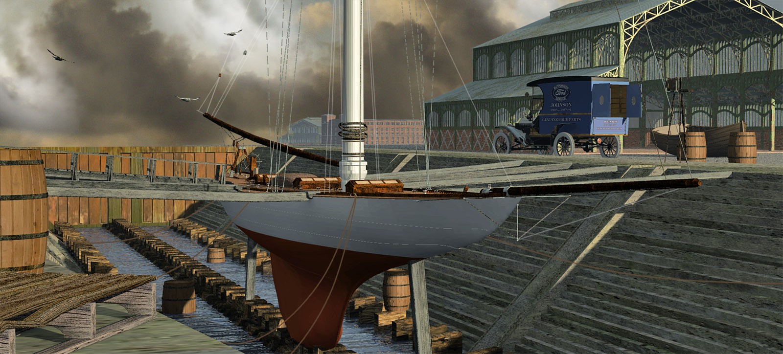 MS24 Shamrock III & Drydock for Vue by N/A