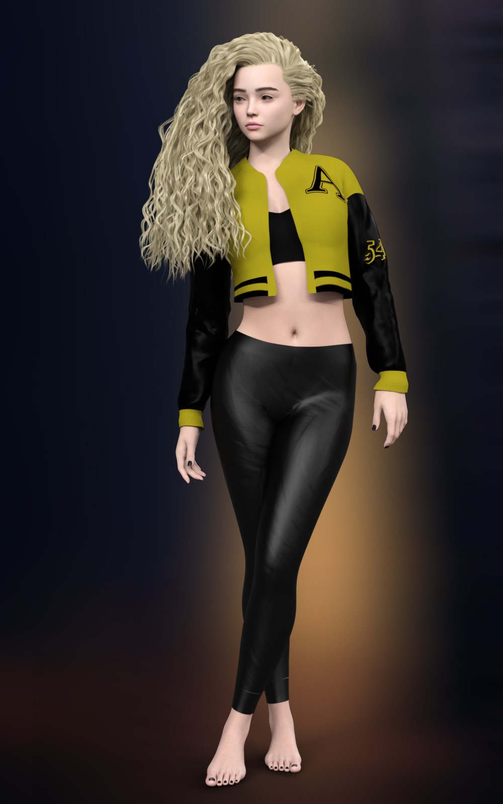 Fitness Girl for Genesis 9 by N/A