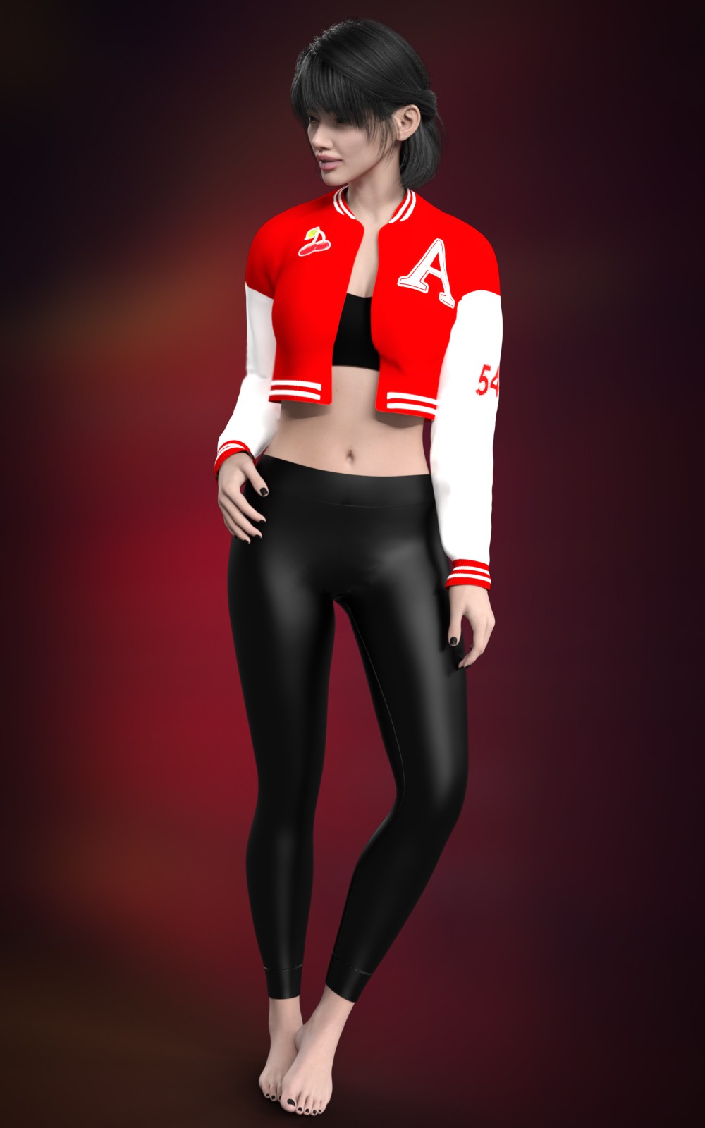 Fitness Girl for Genesis 9 by N/A
