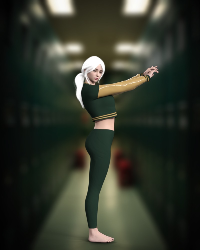 Fitness Girl for Genesis 9 by N/A