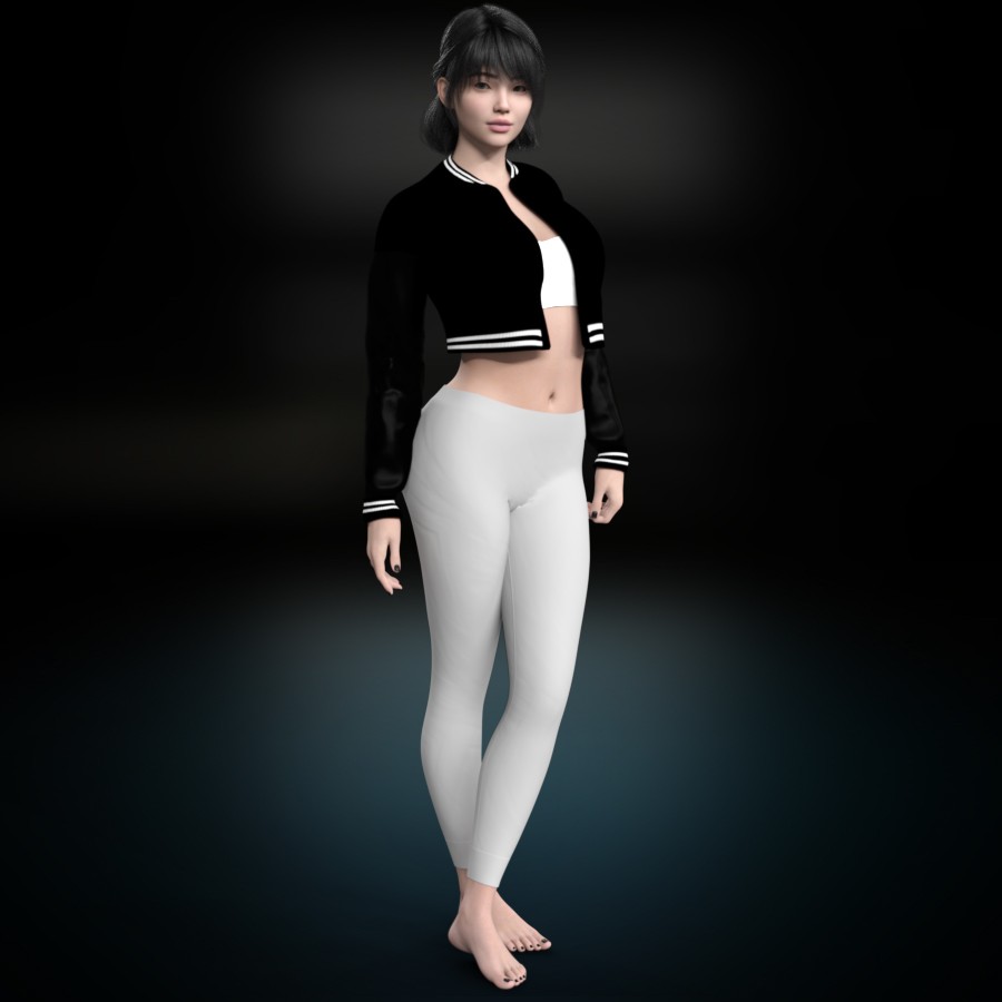 Fitness Girl for Genesis 9 by N/A
