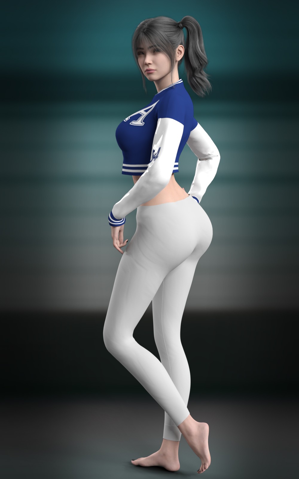 Fitness Girl for Genesis 9 by N/A
