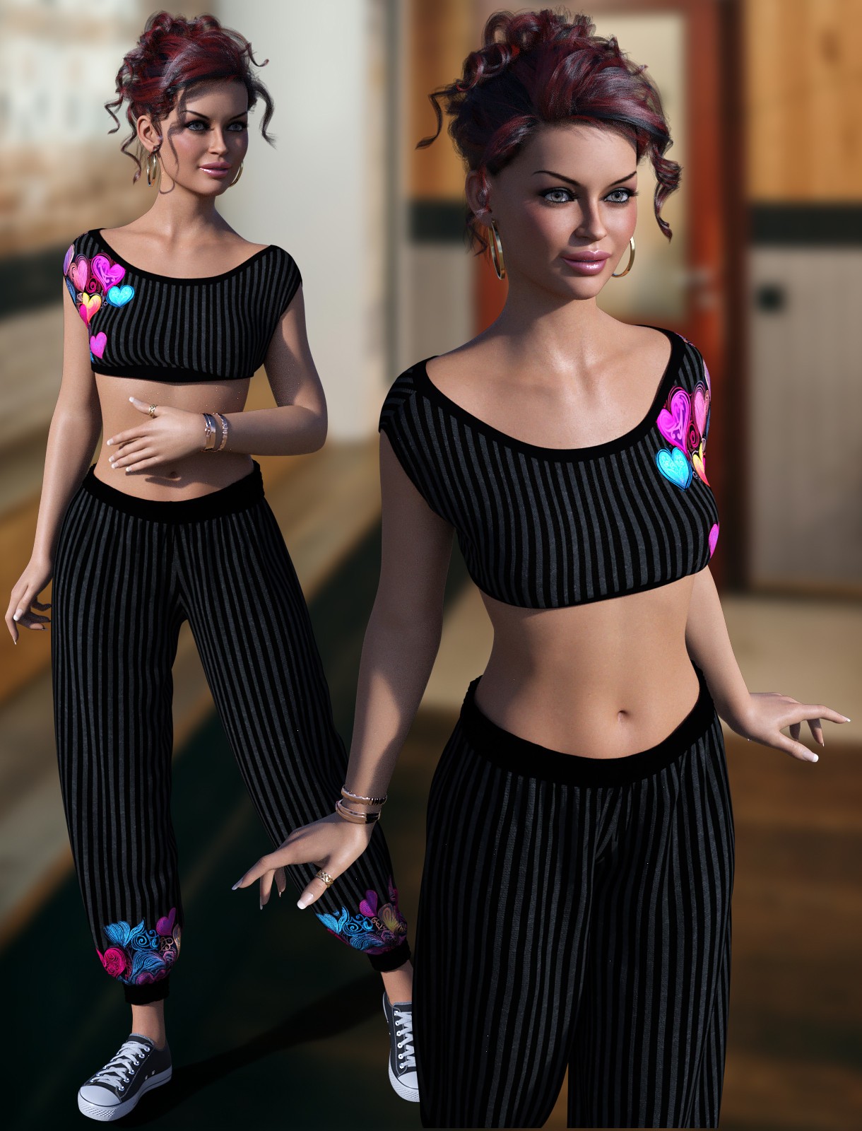 Sublime Fashion Leisure Wear for Genesis 8 and 9 by N/A