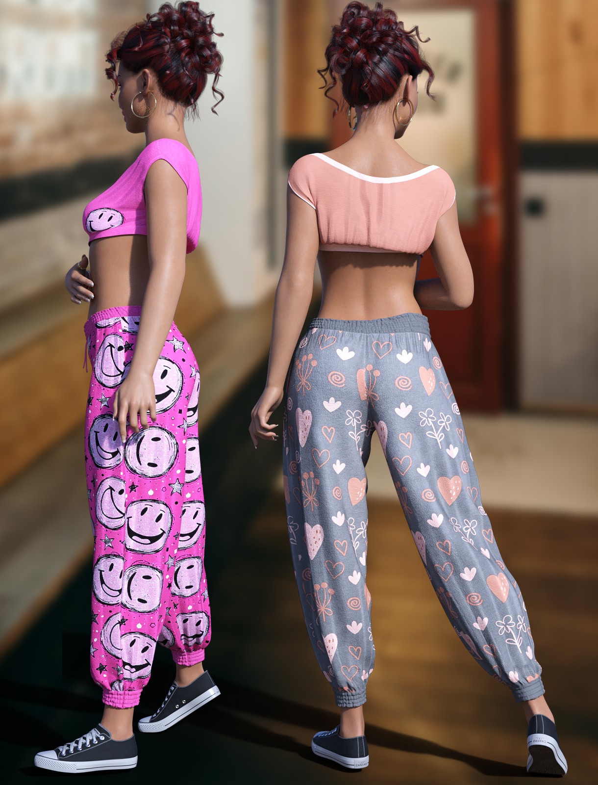 Sublime Fashion Leisure Wear for Genesis 8 and 9 by N/A