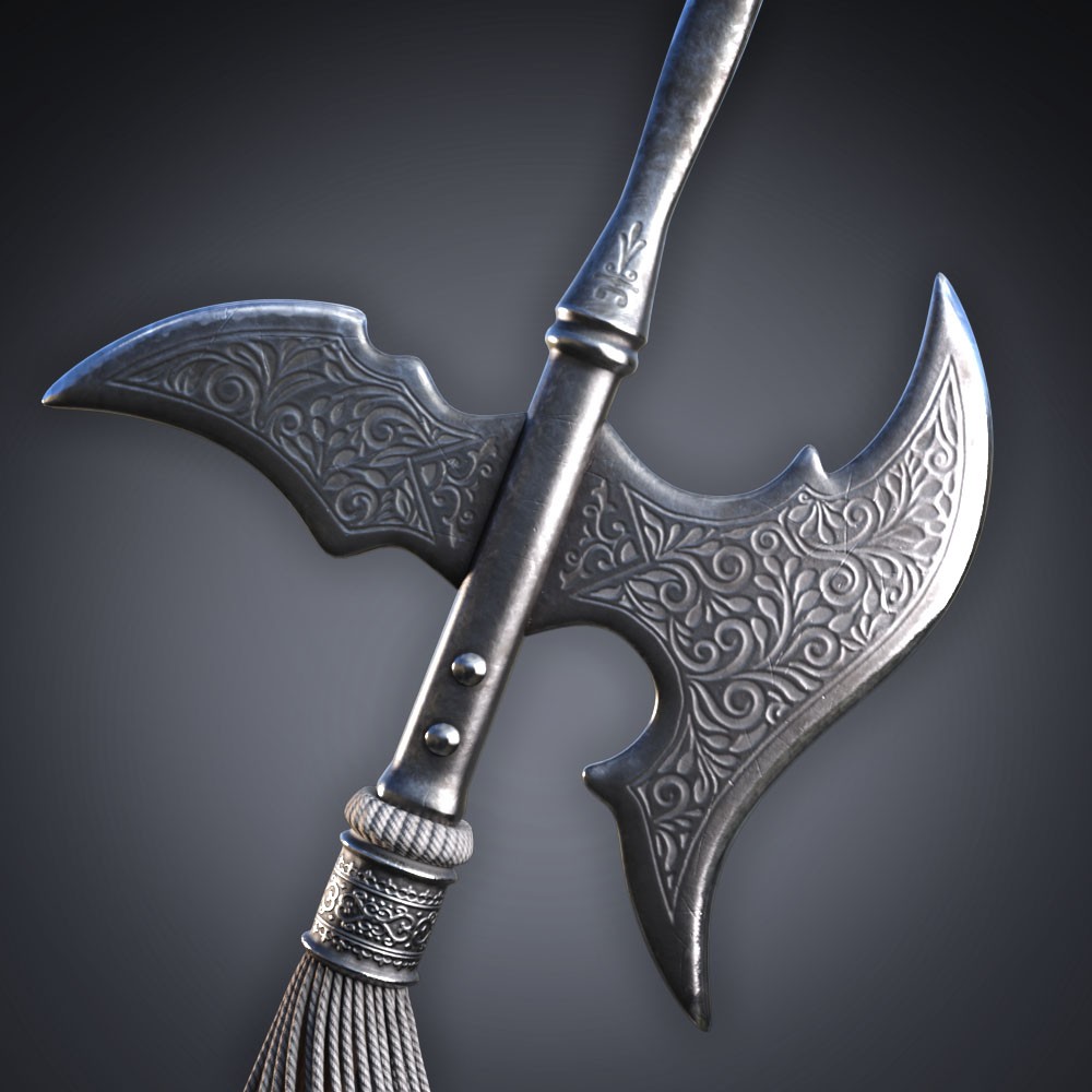 Pack of Halberds with poses for G8M, G8F and G9 by N/A