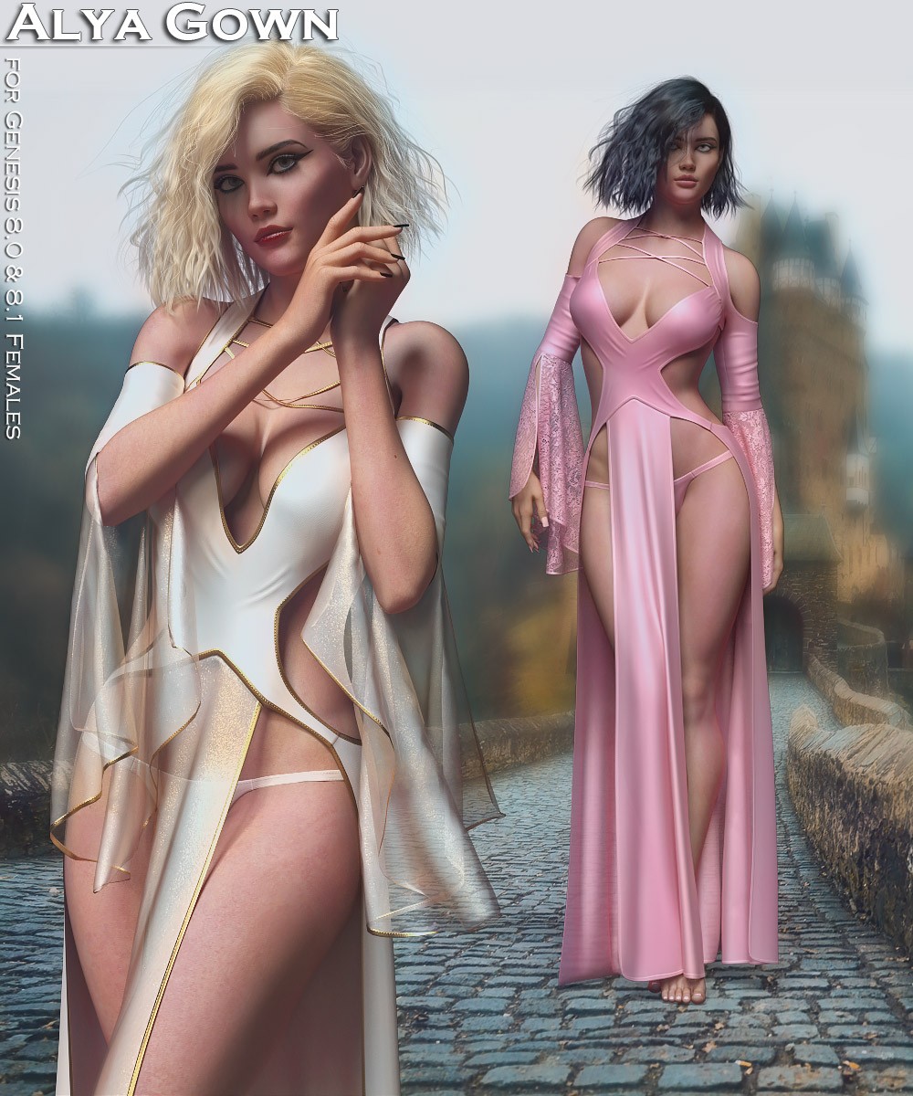 Alya Gown for G8/8.1 Females by N/A
