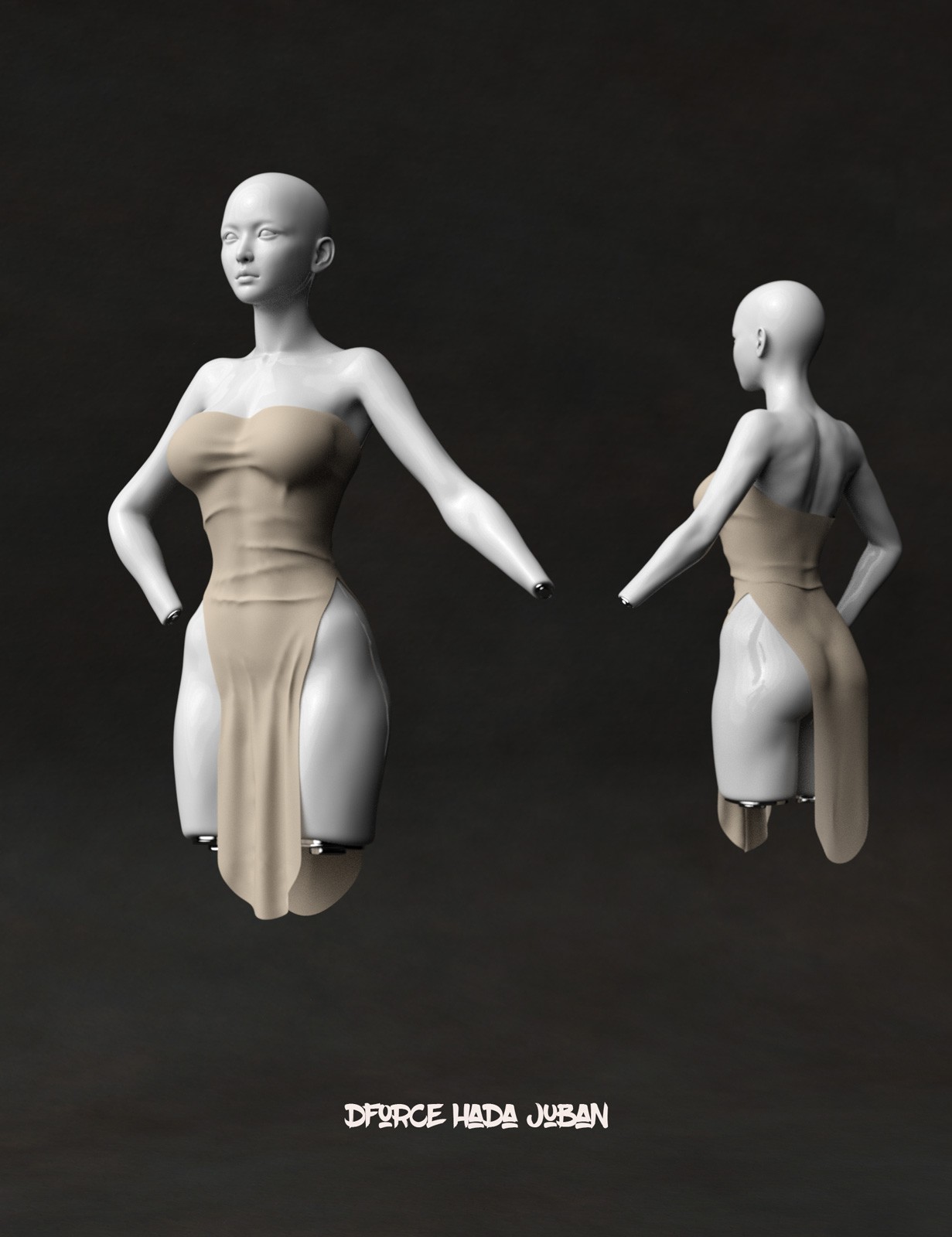 dForce Onsen Outfit for G9F by N/A