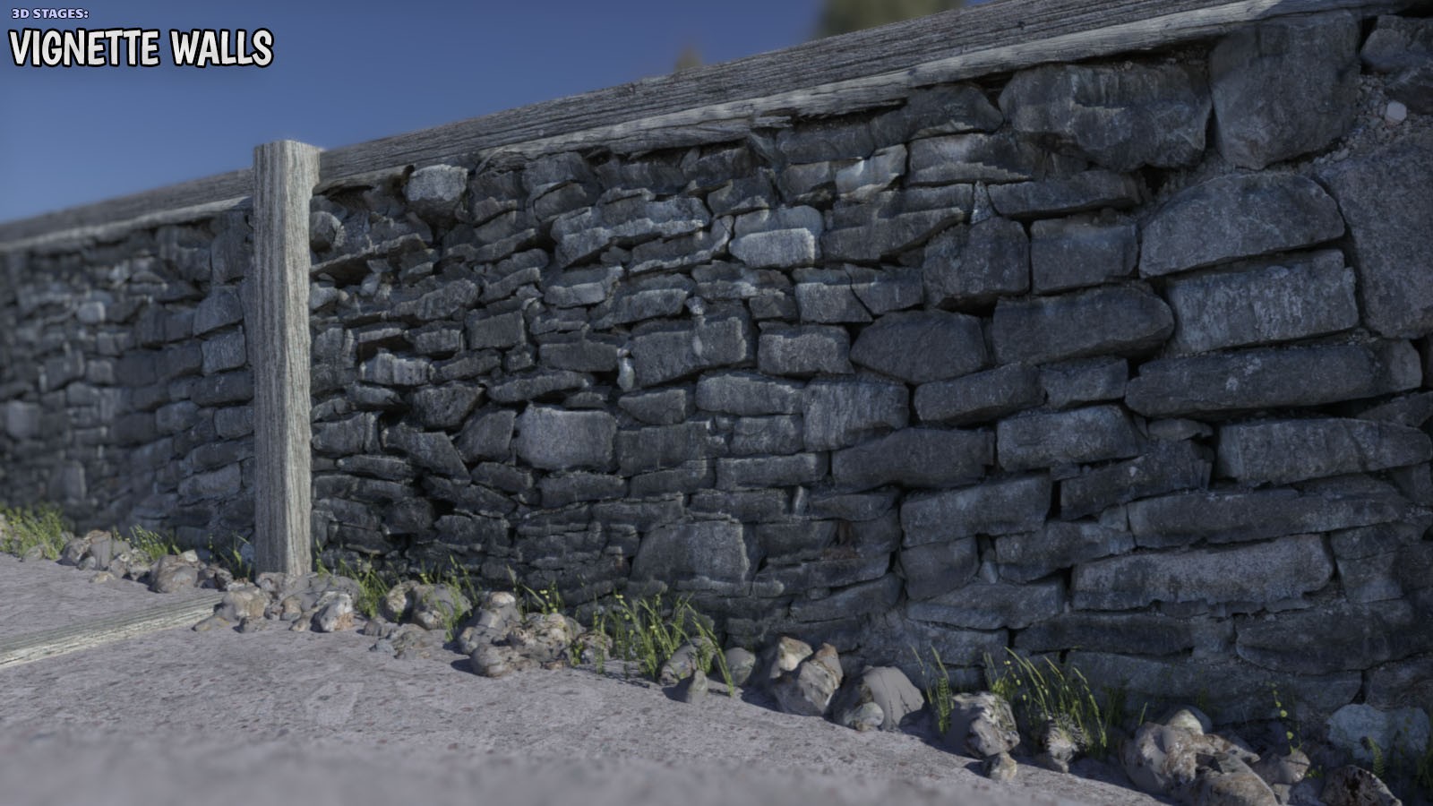 3D Stages: Vignette Walls by N/A