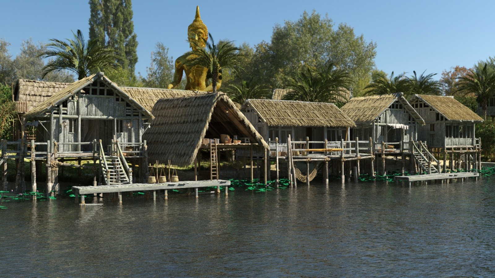 River Village for DAZ by N/A