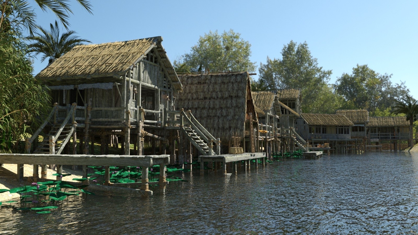 River Village for DAZ by N/A
