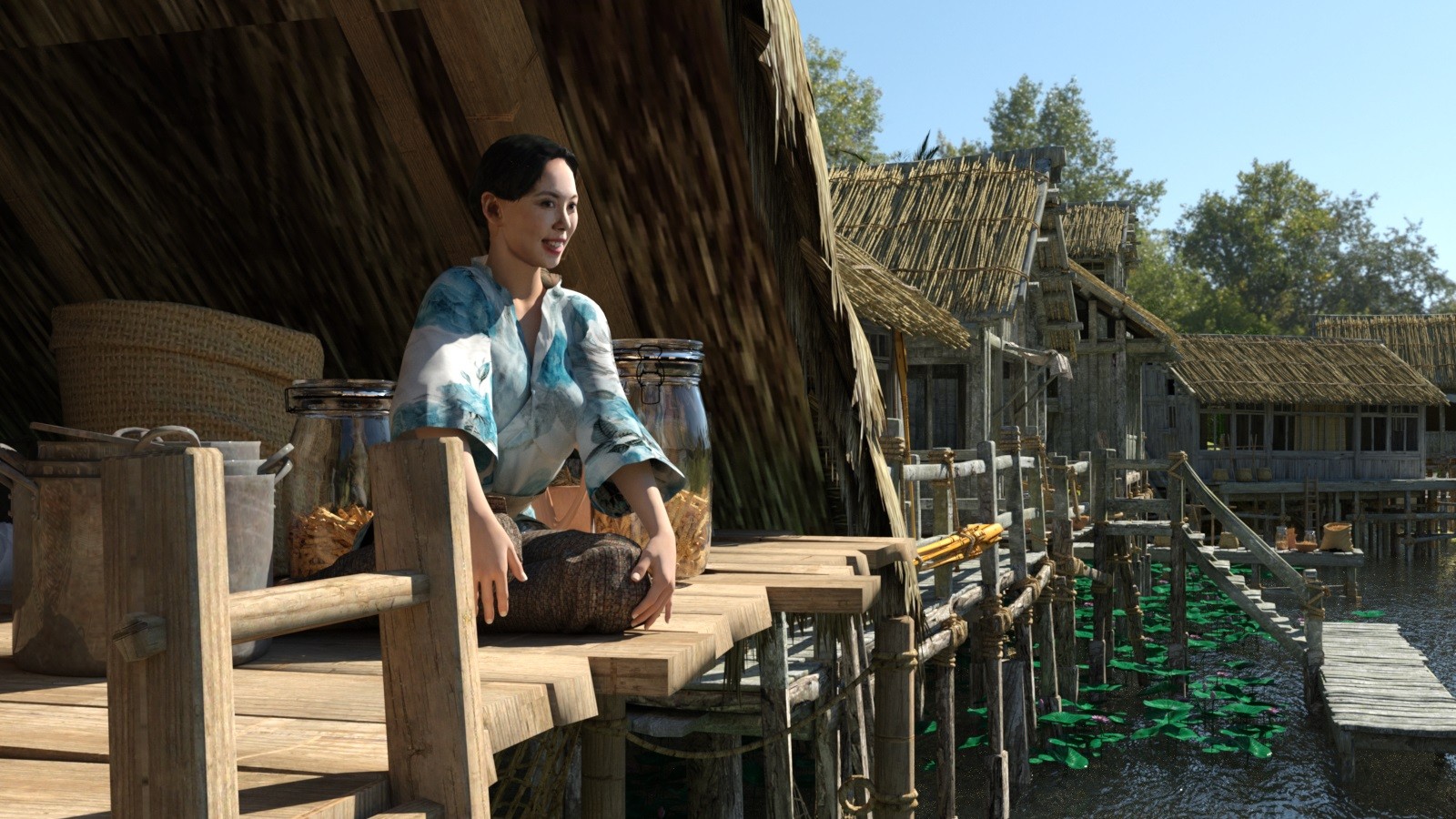 River Village for DAZ by N/A
