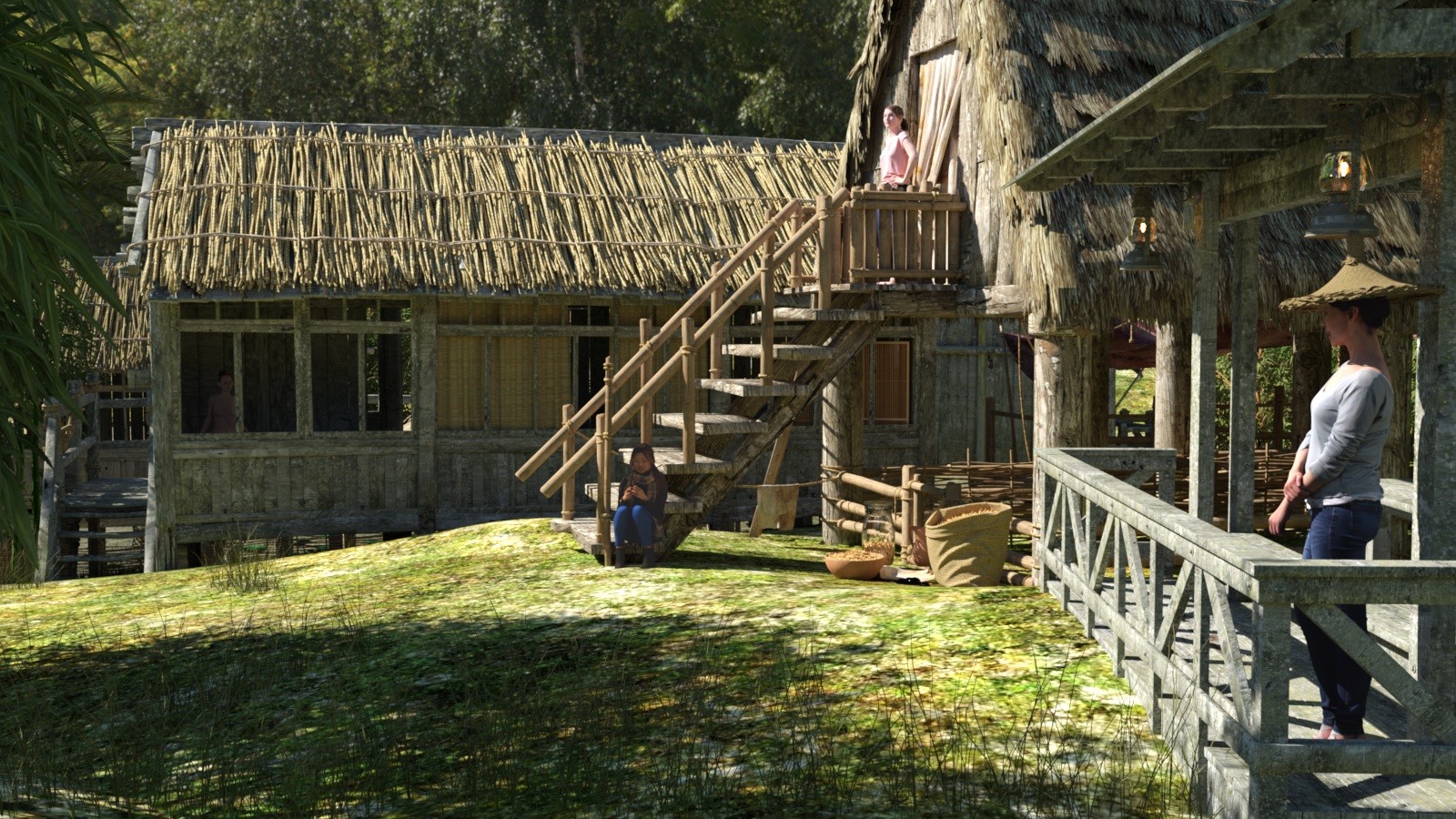 River Village for DAZ by N/A