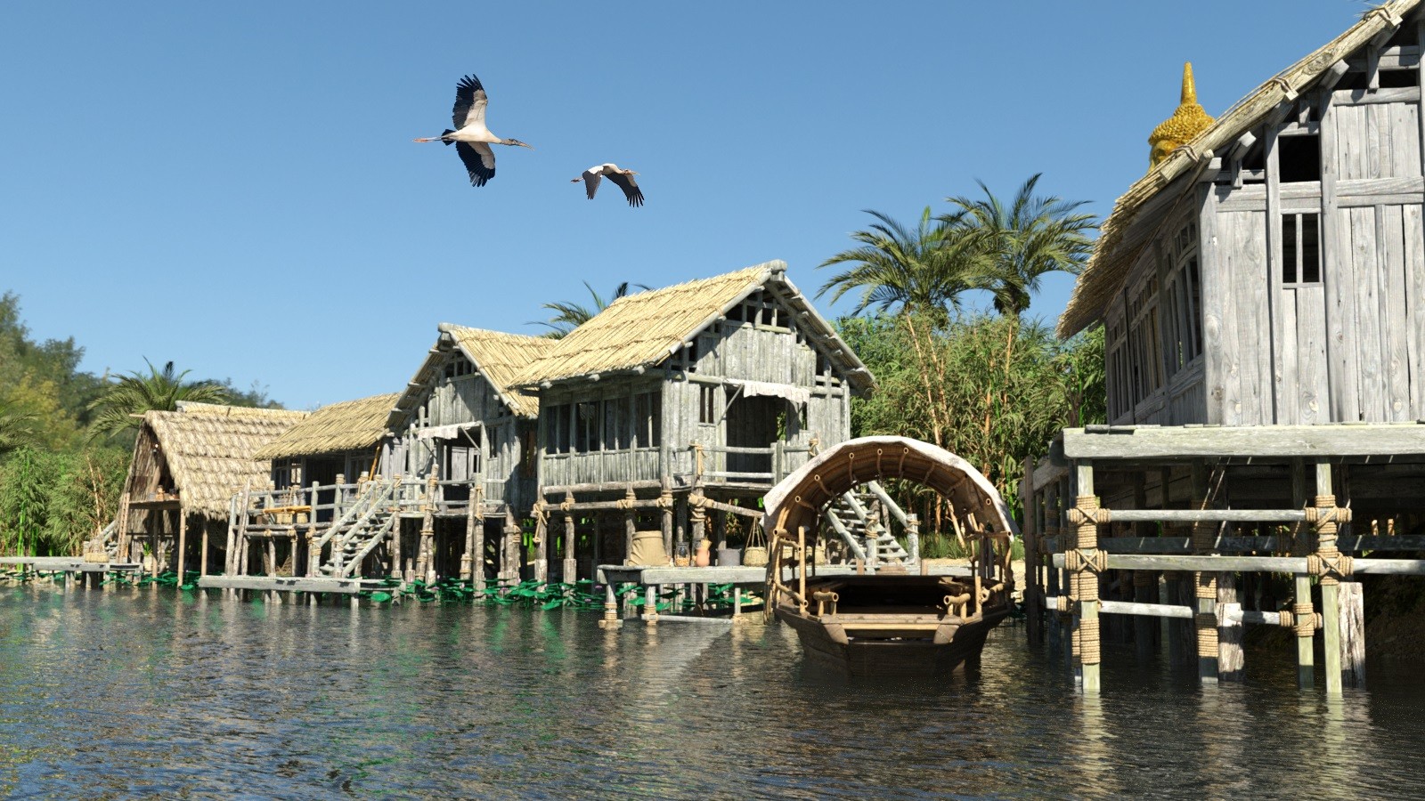 River Village for DAZ by N/A