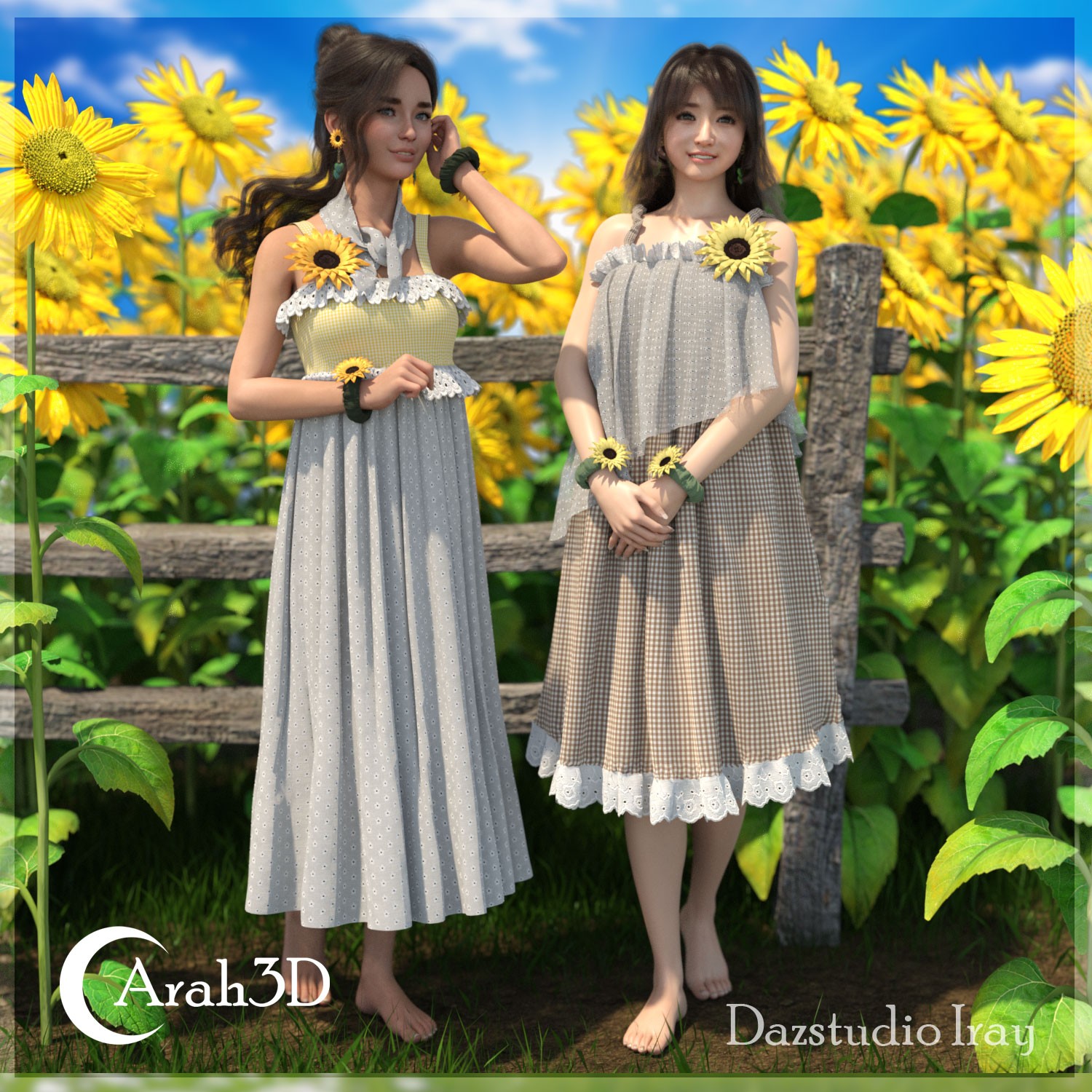 Arah3D Sunflower Summer for G8F by N/A