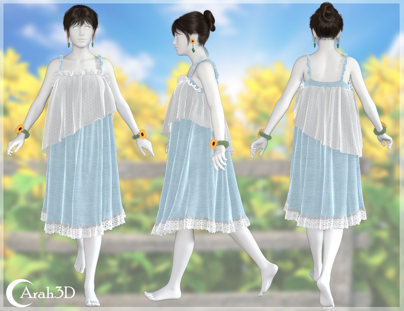 Arah3D Sunflower Summer for G8F by N/A
