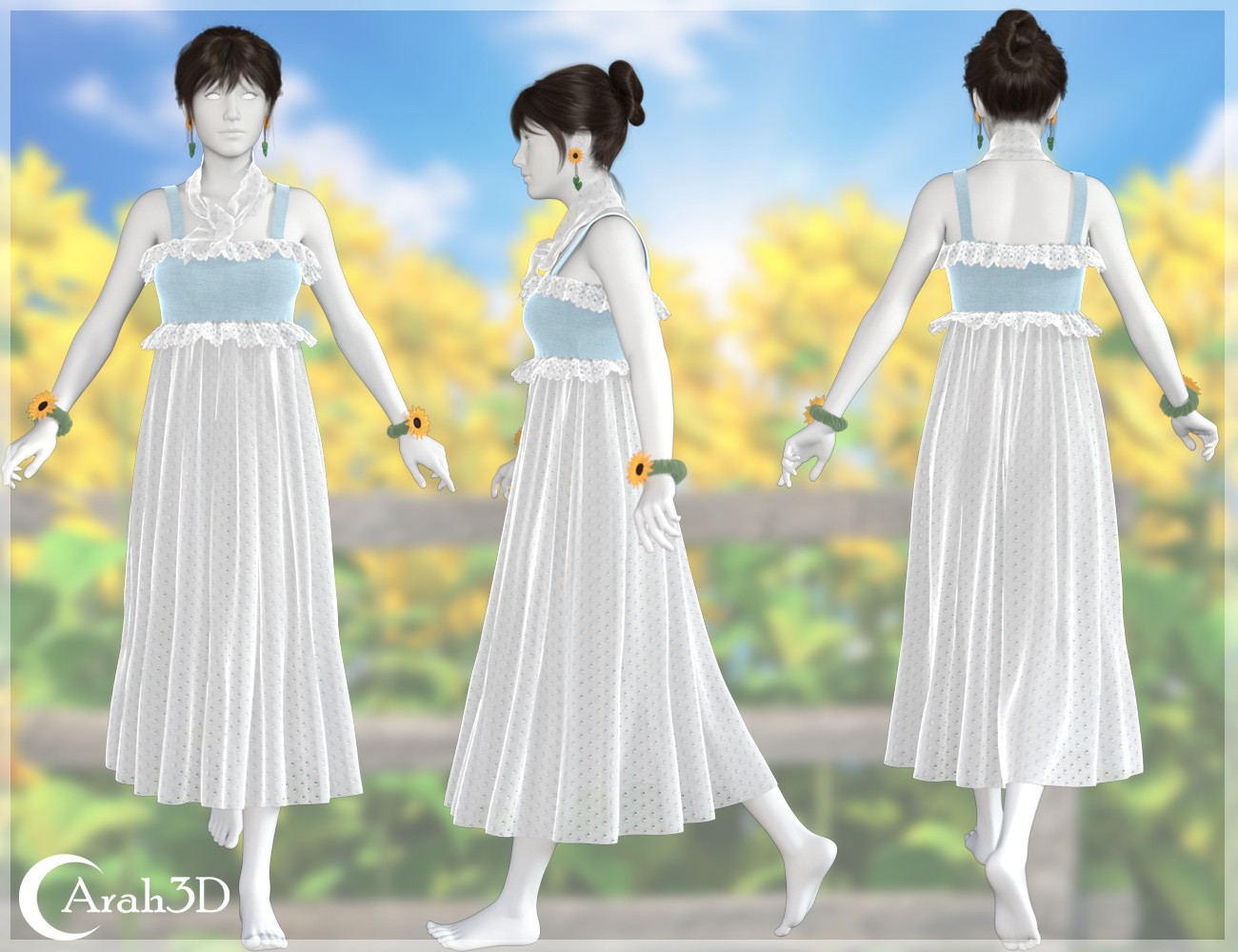 Arah3D Sunflower Summer for G8F by N/A