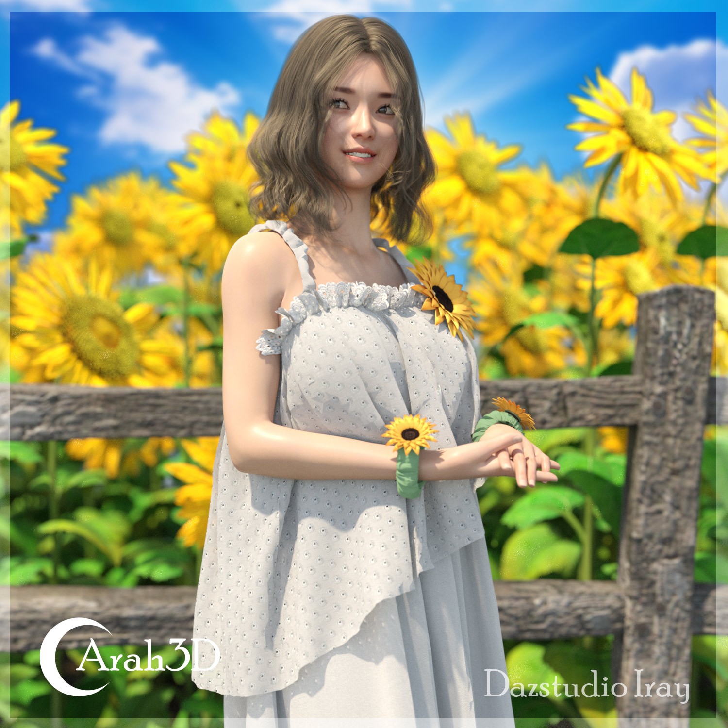 Arah3D Sunflower Summer for G8F by N/A
