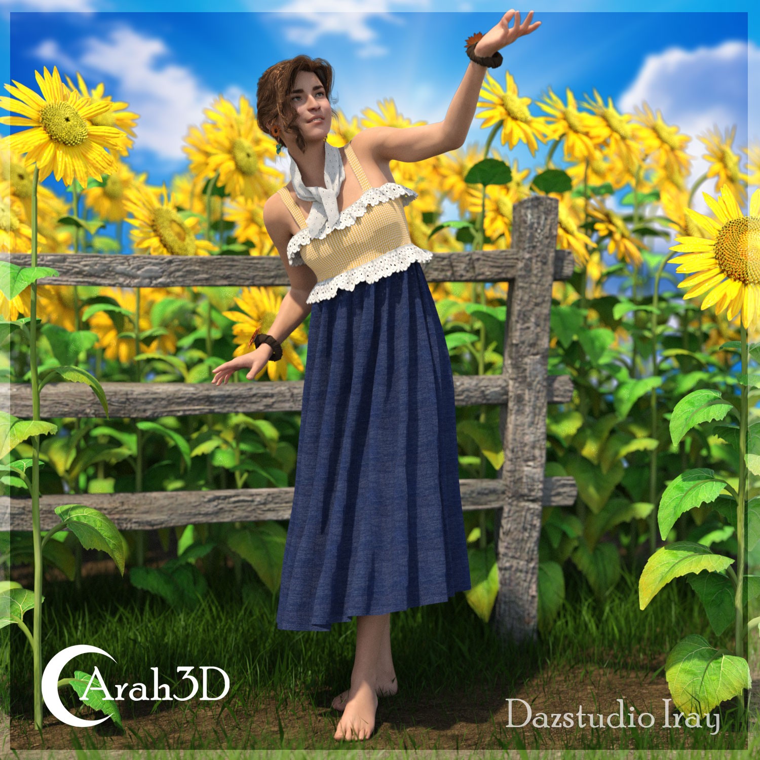 Arah3D Sunflower Summer for G8F by N/A
