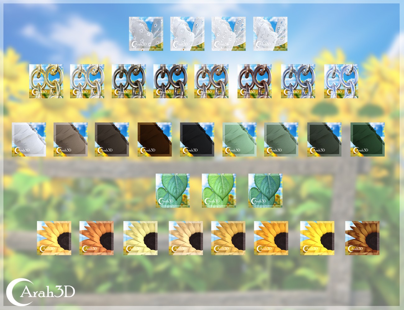 Arah3D Sunflower Summer for G8F by N/A