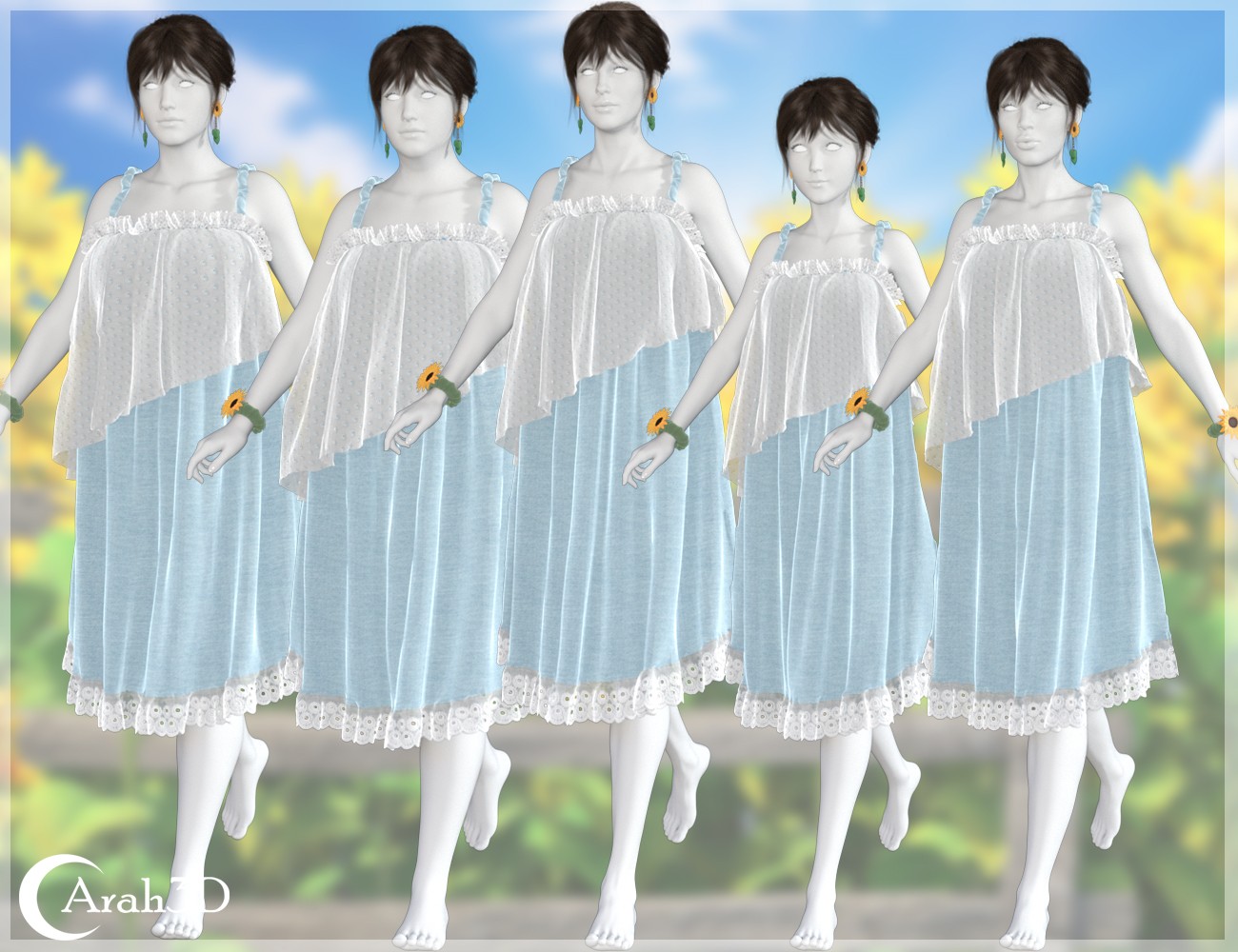 Arah3D Sunflower Summer for G8F by N/A