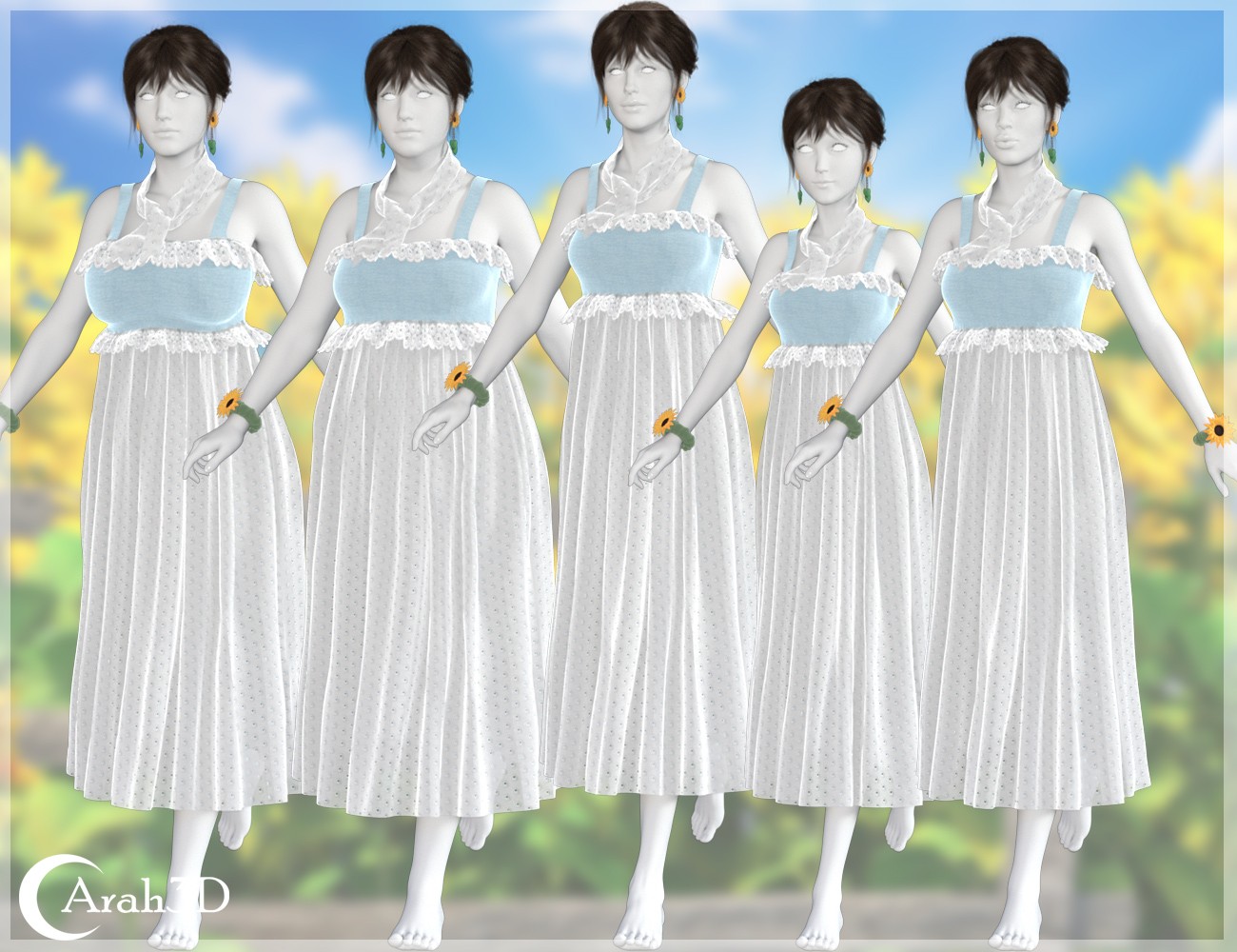 Arah3D Sunflower Summer for G8F by N/A