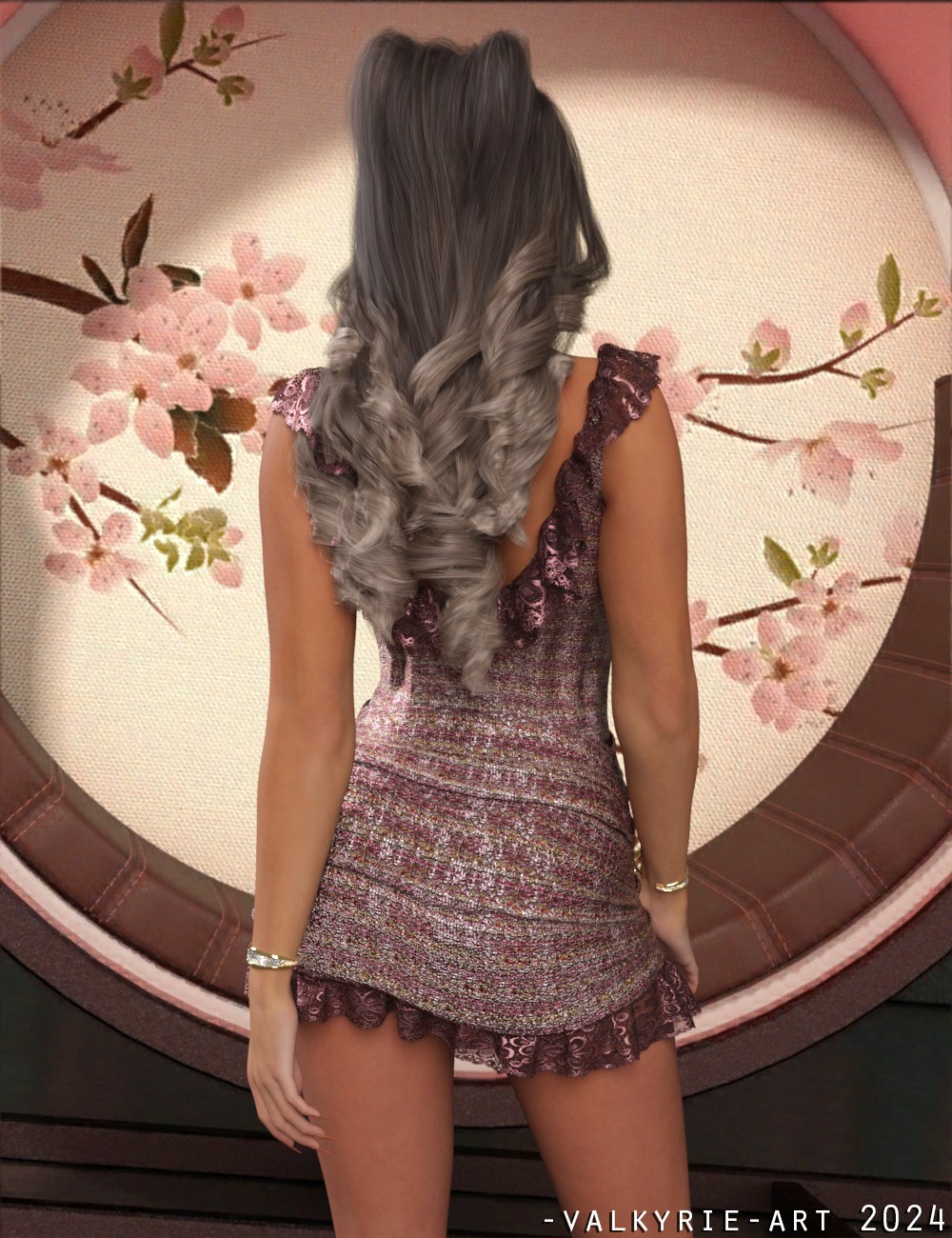 InStyle - dForce Ruffle Mini Dress by N/A