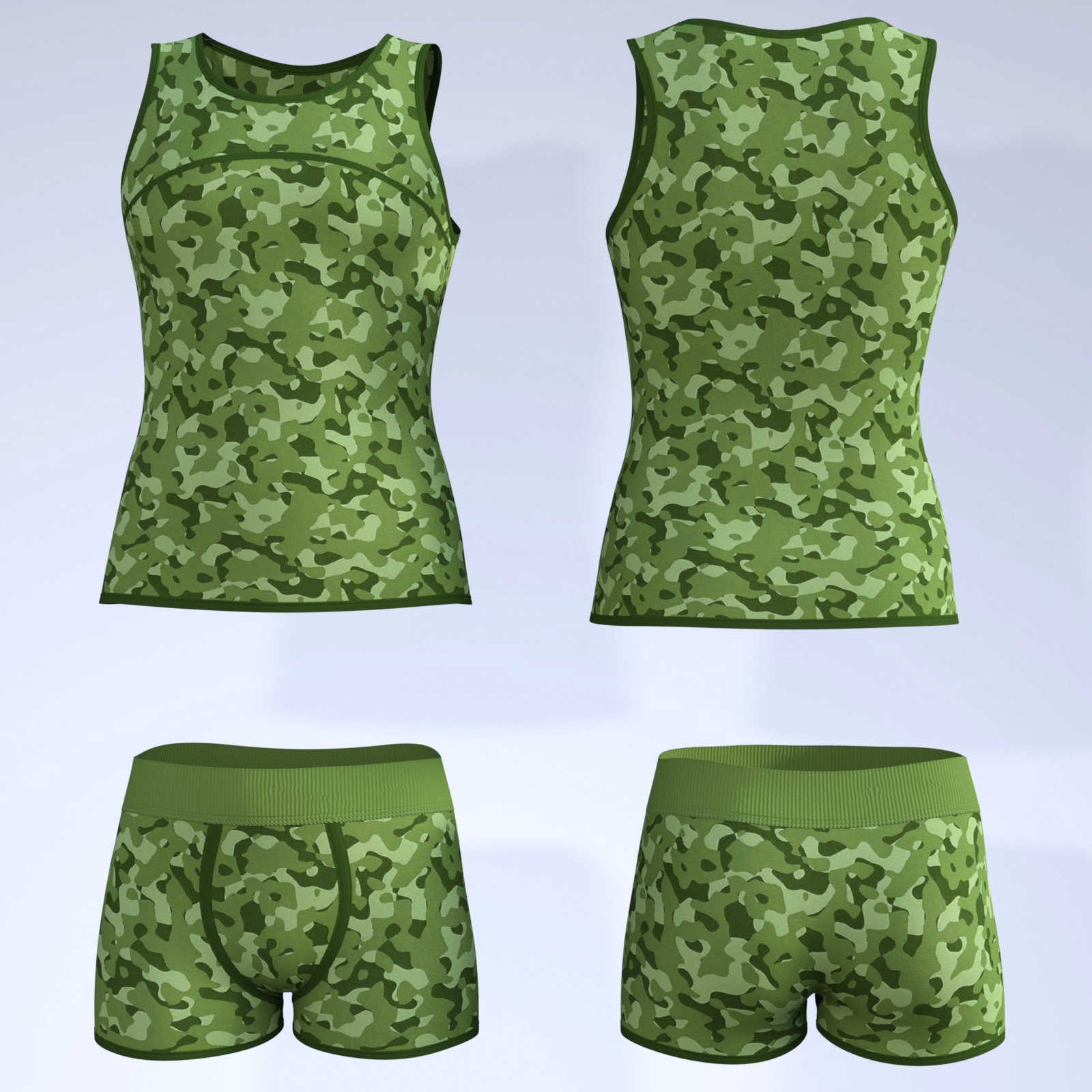 Camo-Cool COMMANDO Styles for JMR dForce Matthieu Underwear for G9M in DS by N/A