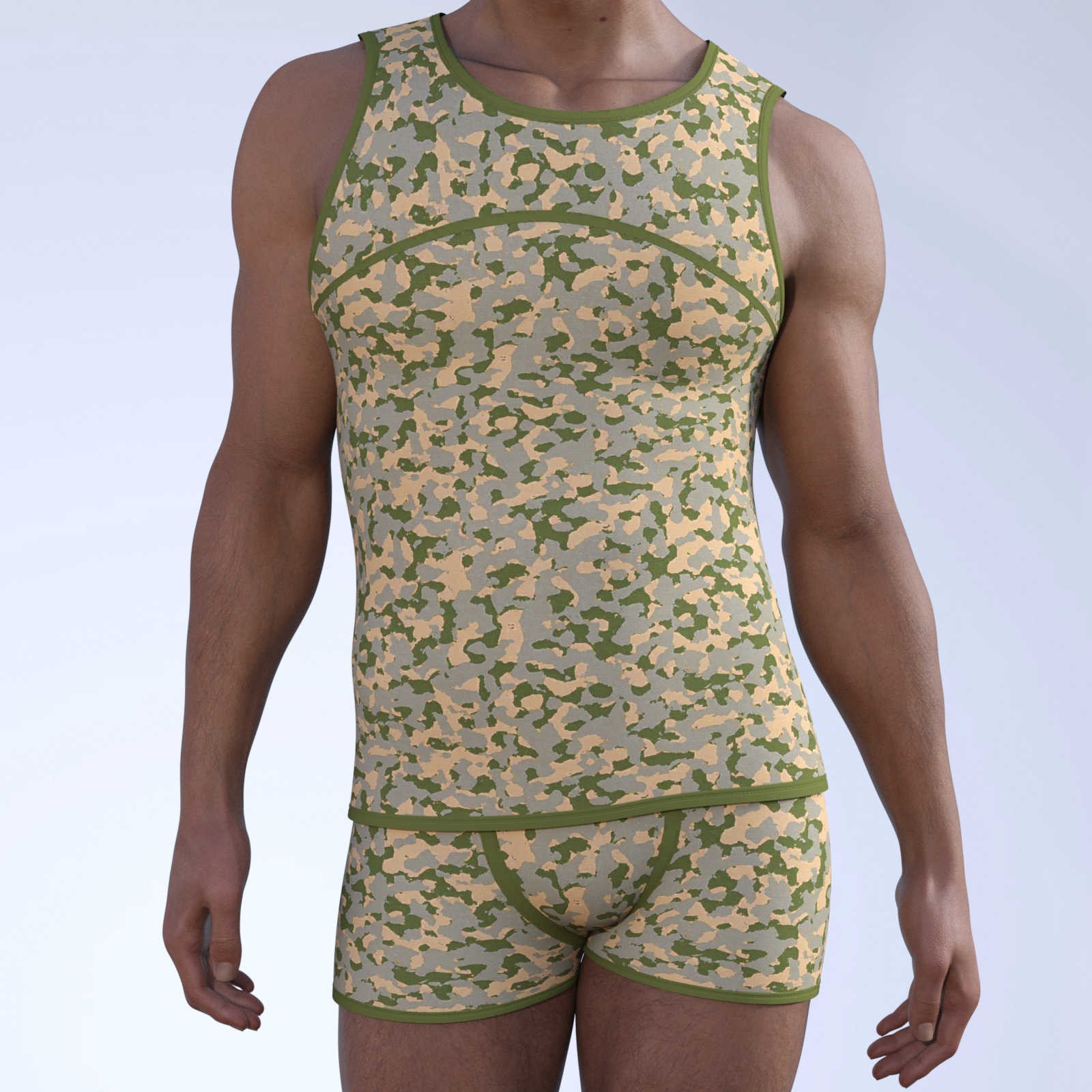Camo-Cool COMMANDO Styles for JMR dForce Matthieu Underwear for G9M in DS by N/A
