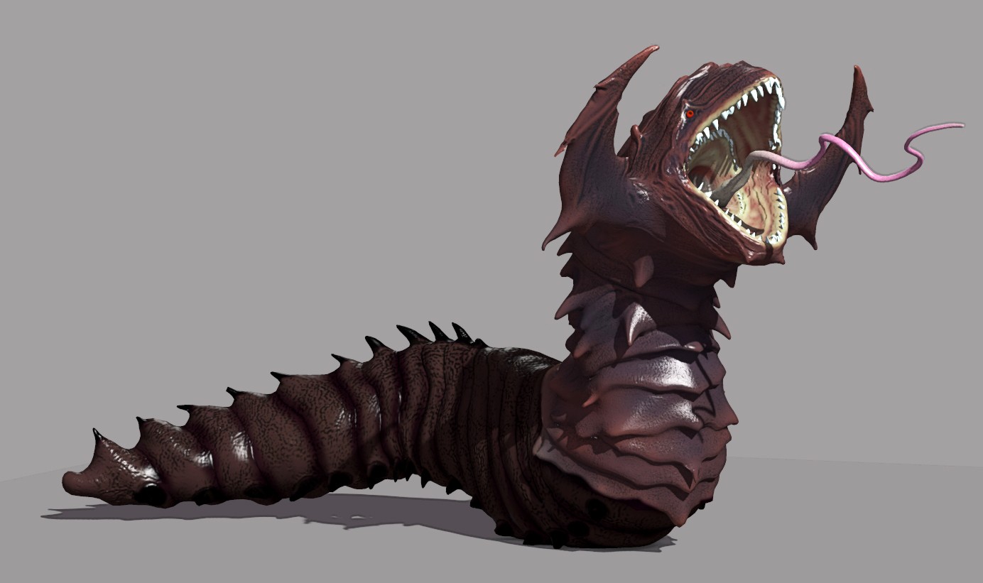 Worm Creature by N/A
