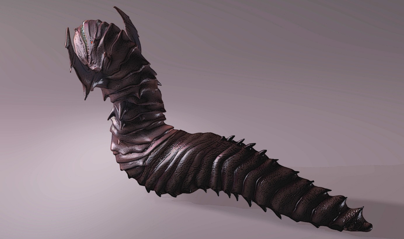 Worm Creature by N/A