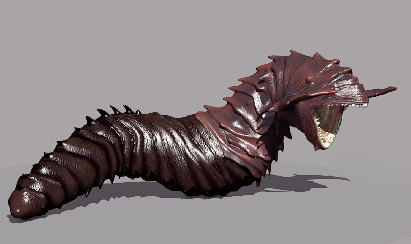 Worm Creature by N/A