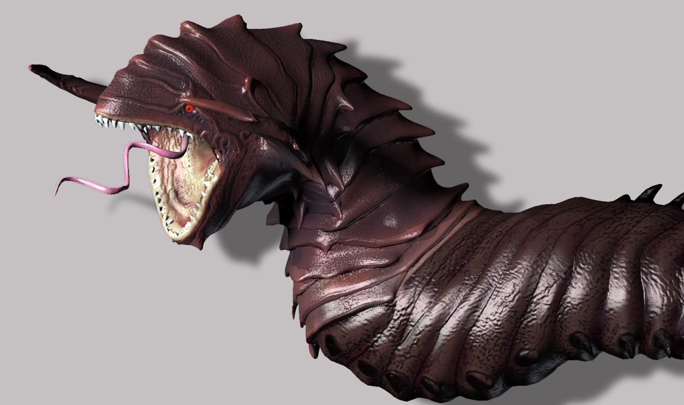 Worm Creature by N/A