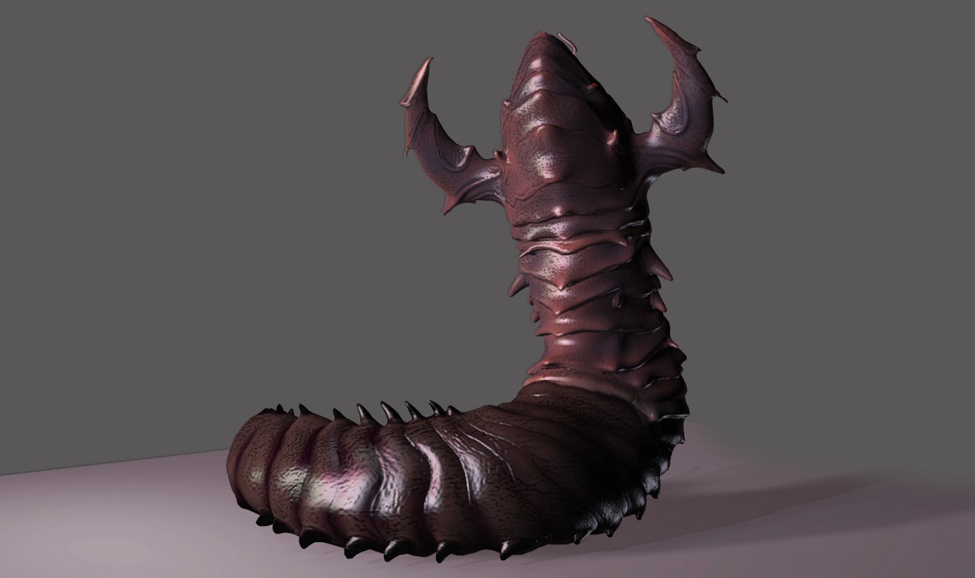 Worm Creature by N/A