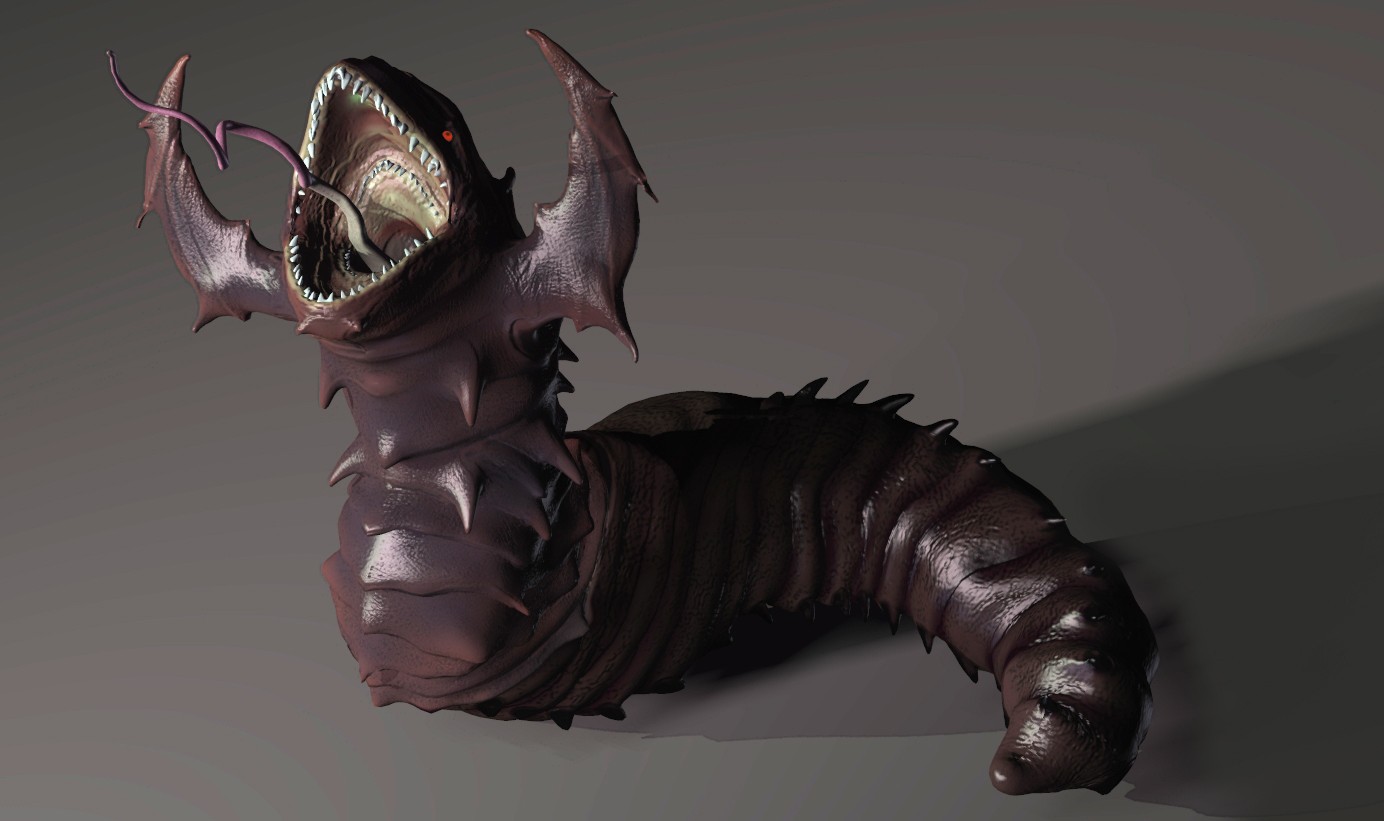 Worm Creature by N/A