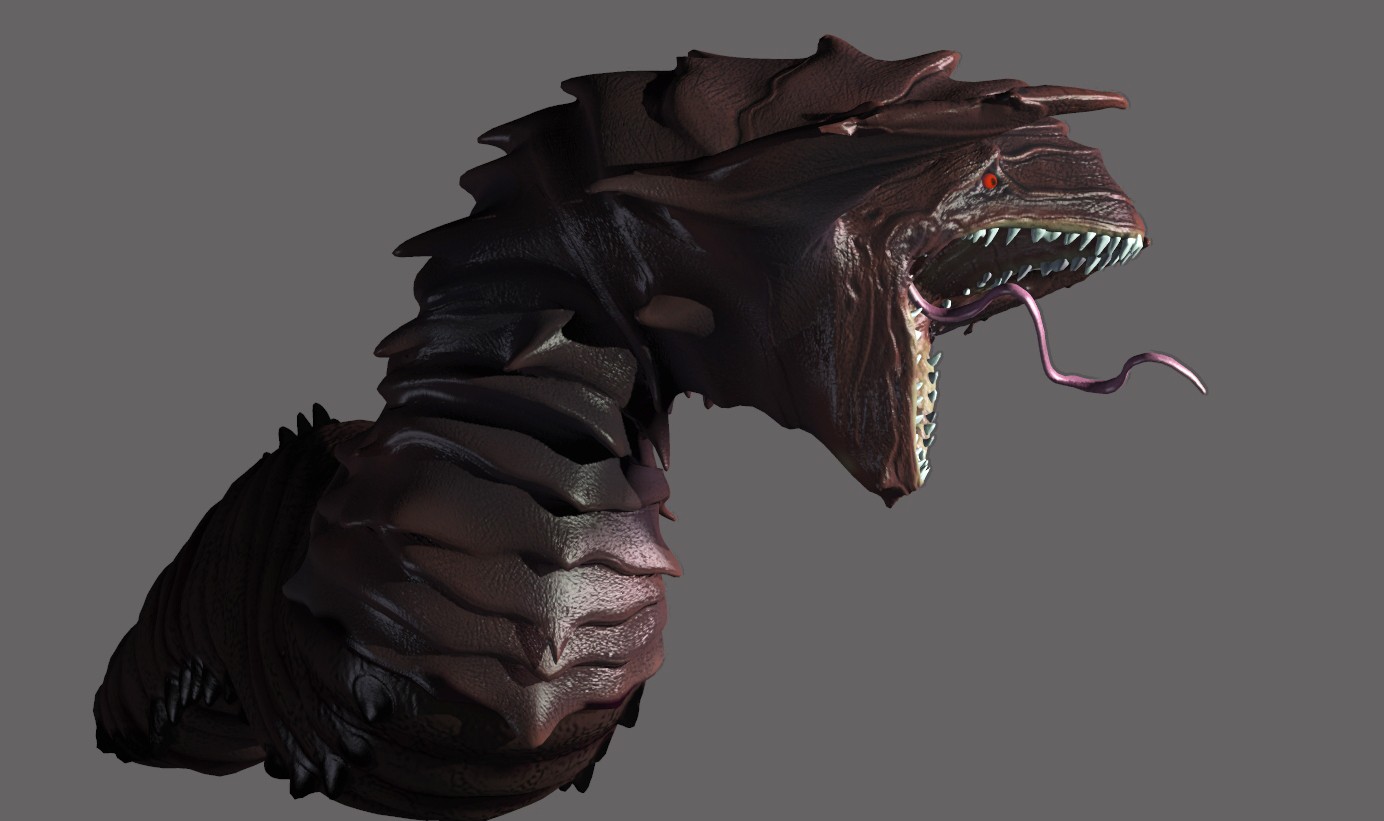Worm Creature by N/A
