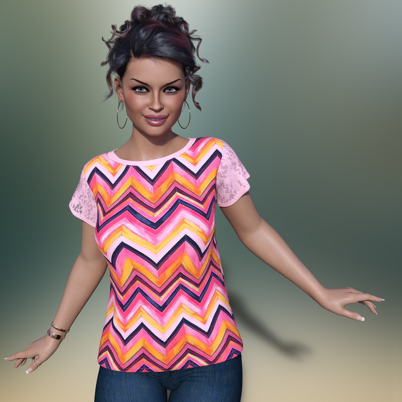 Sublime Fashion dForce Nature Girl Tee by N/A