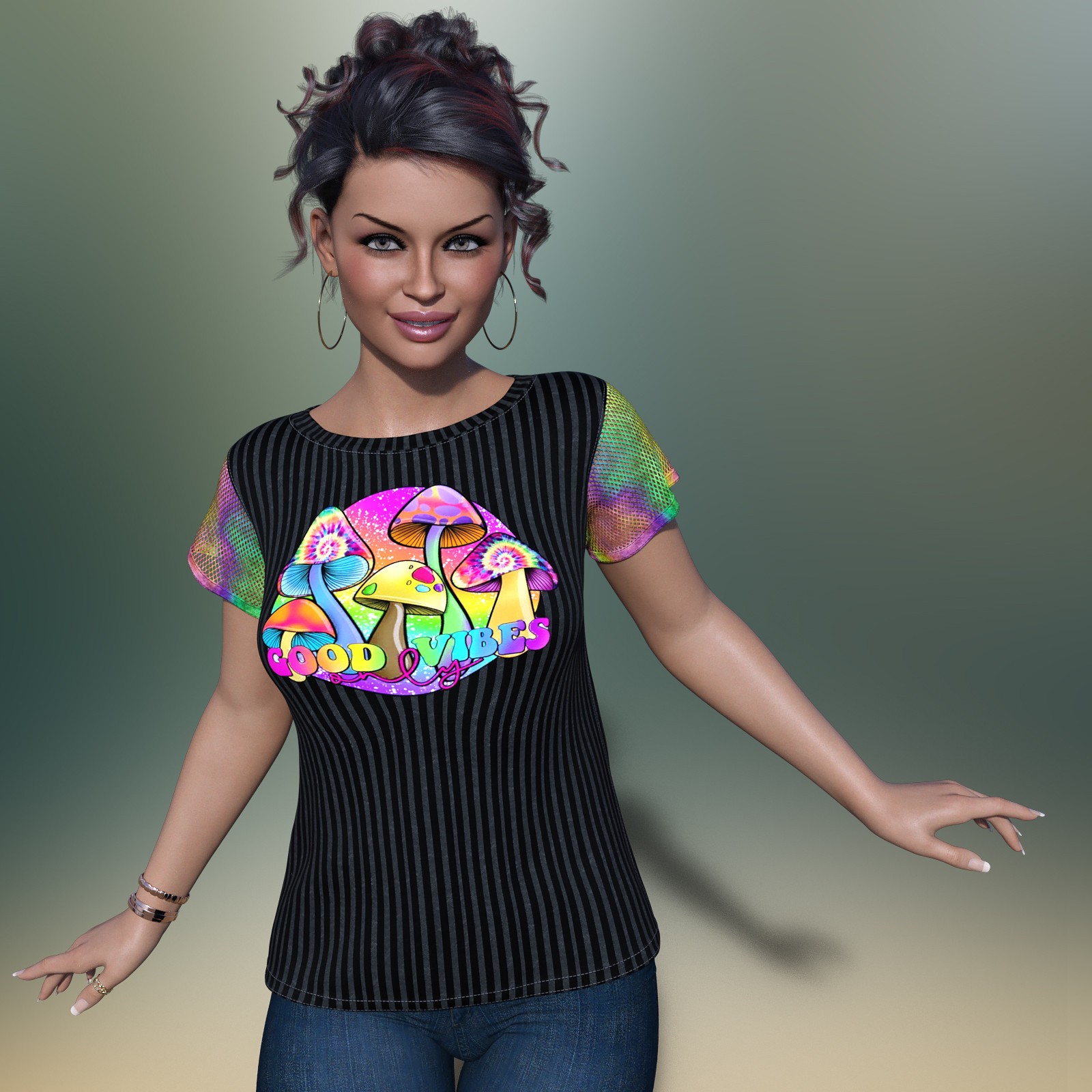 Sublime Fashion dForce Nature Girl Tee by N/A