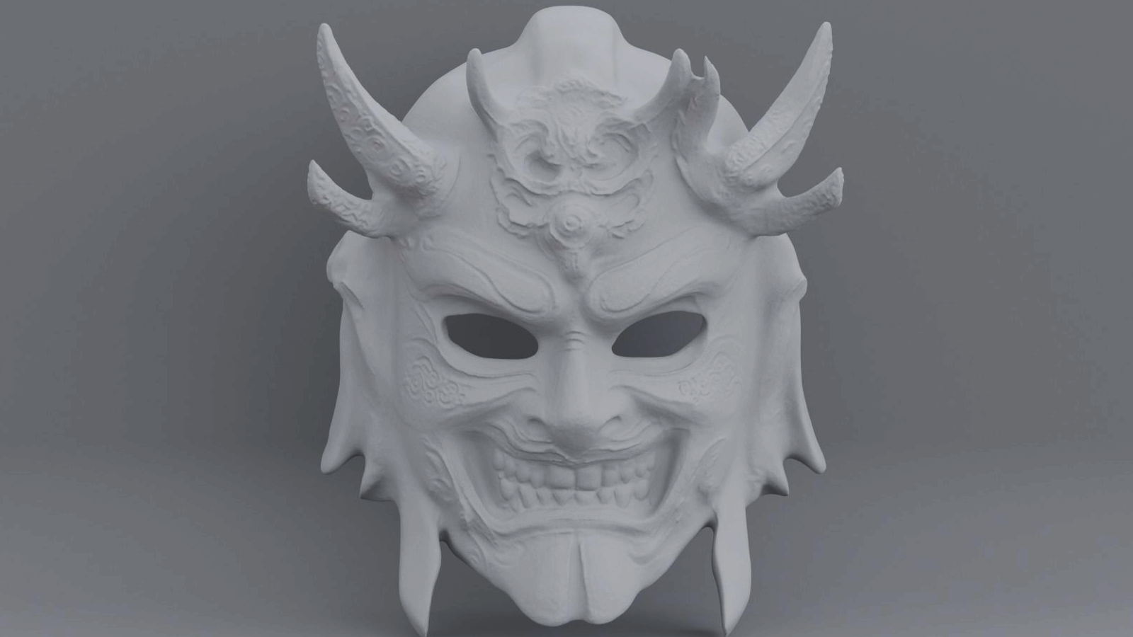 Samurai Mask #1 by N/A
