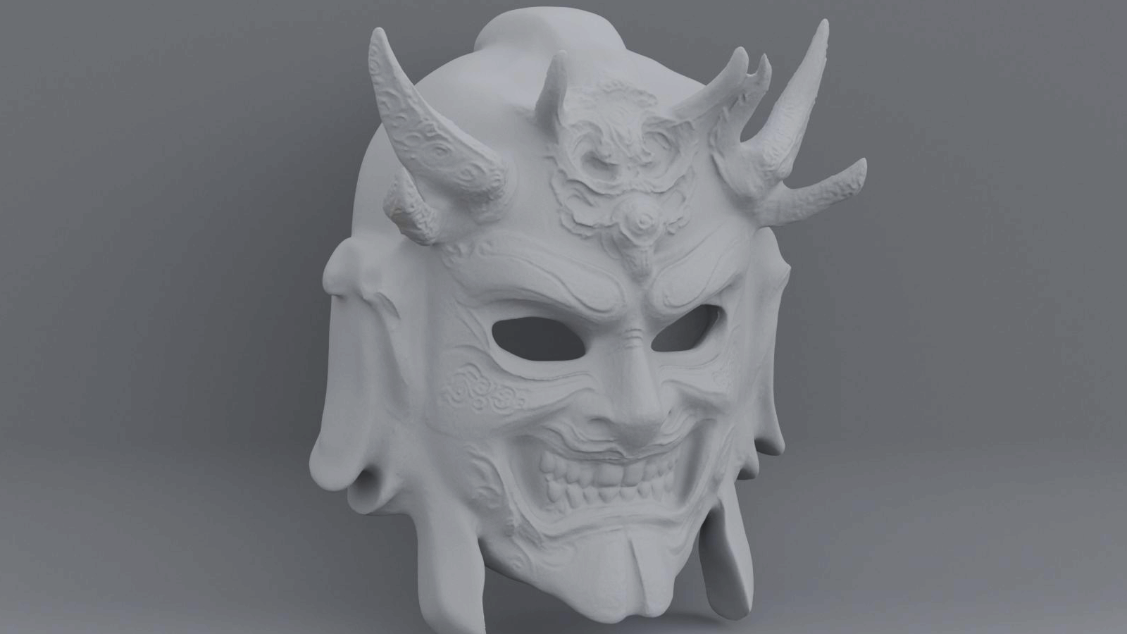 Samurai Mask #1 by N/A
