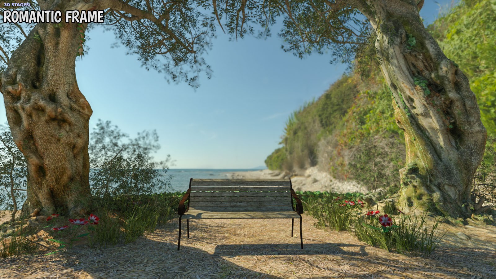 3D Stage: Romantic Frame by N/A