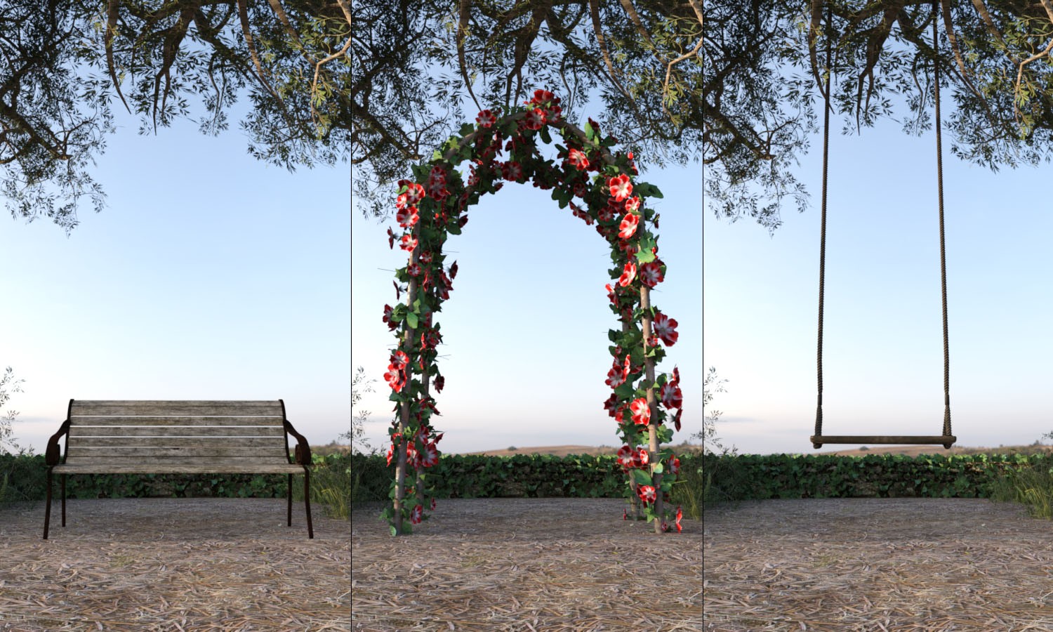 3D Stage: Romantic Frame by N/A