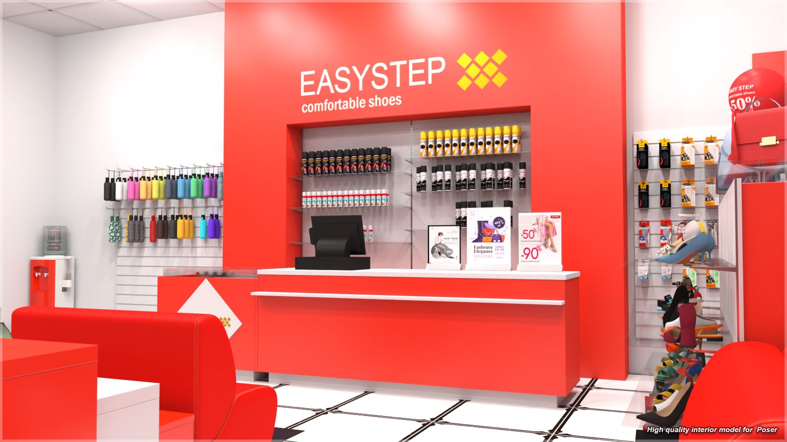 STZ Shoe shop for Poser by N/A