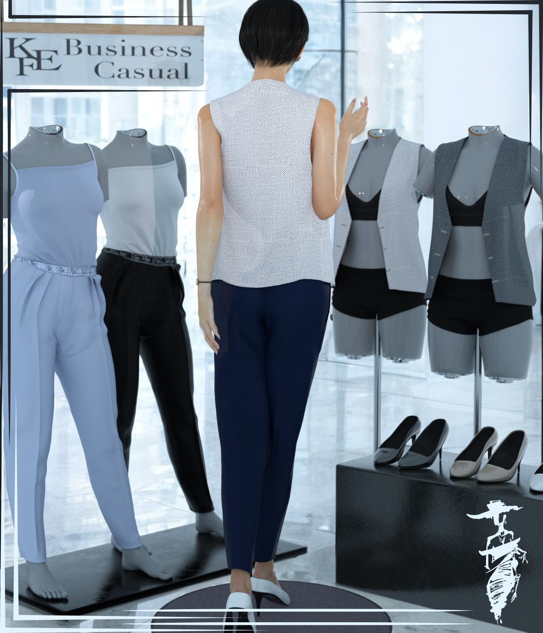 KFE Kanon Outfit for Genesis 9 by N/A