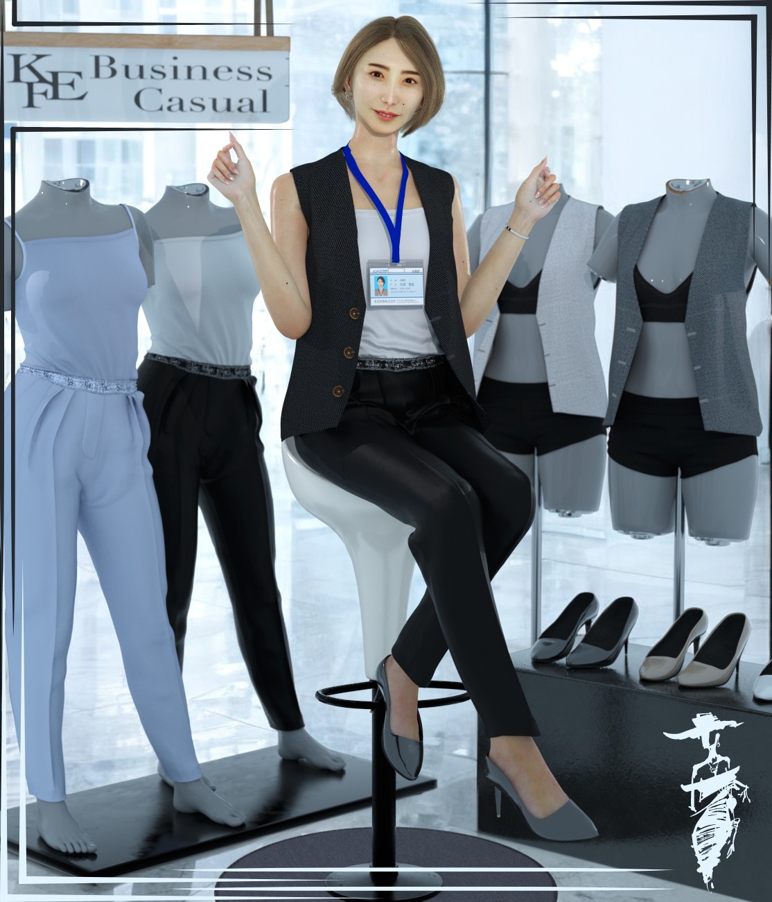 KFE Kanon Outfit for Genesis 9 by N/A