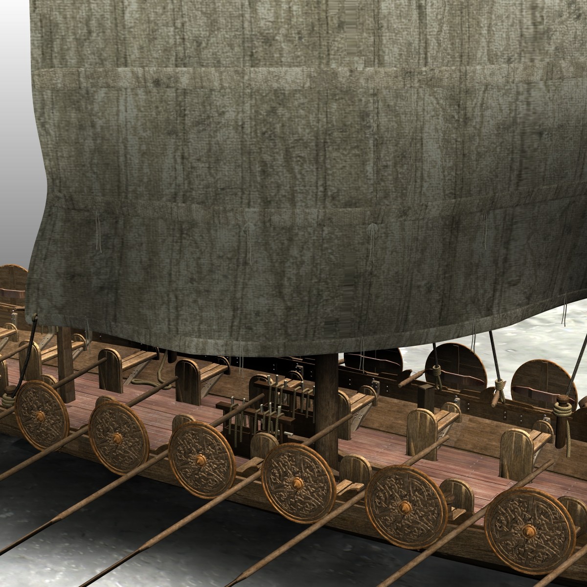 MS24 Viking Ship for Poser by N/A