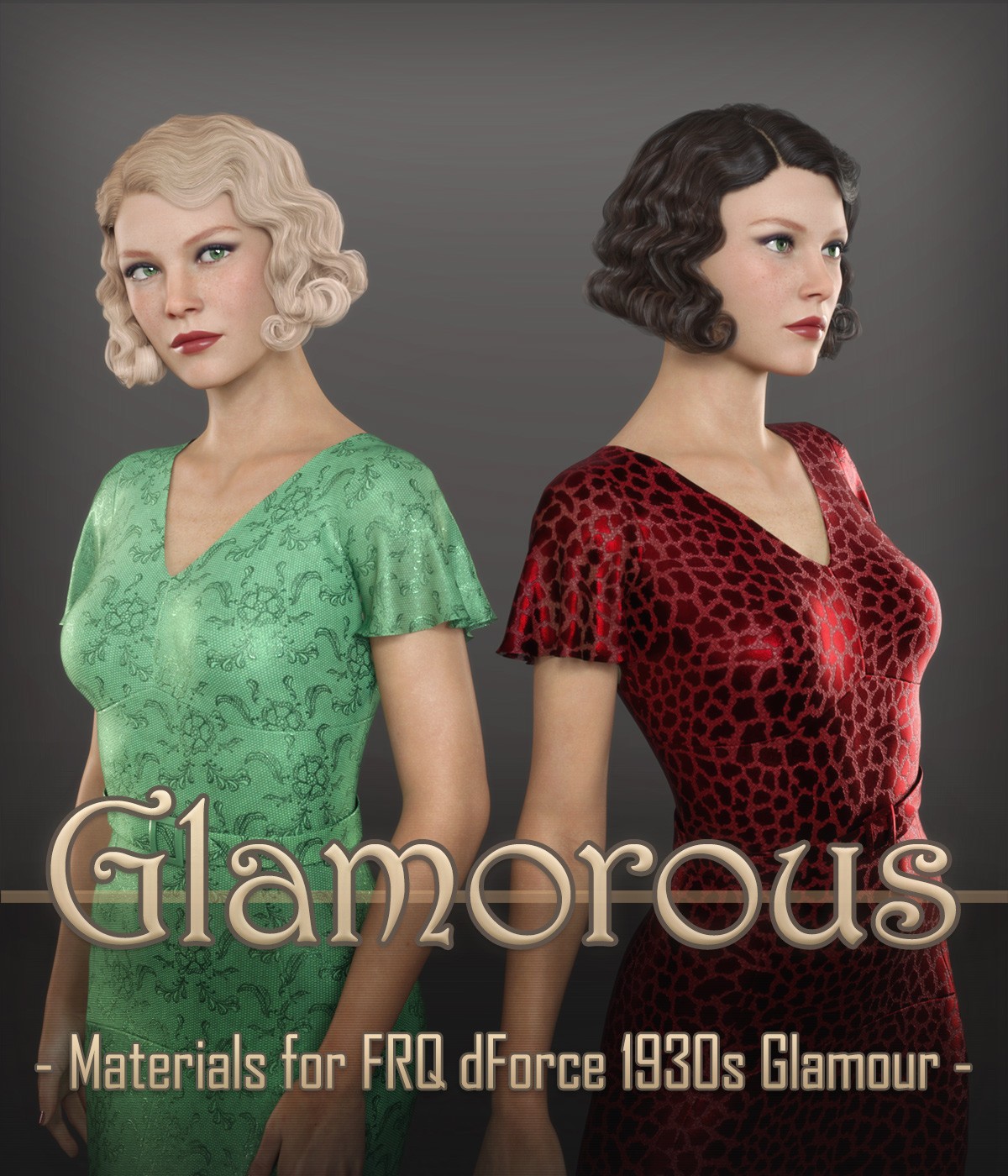 Glamorous Materials for FRQ dForce: 1930s Glamour by N/A