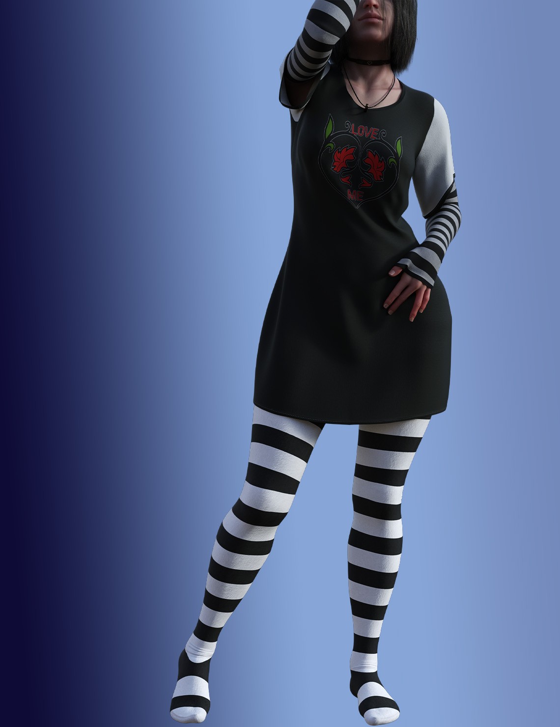 HF3D Loose Style for Genesis 8 Female by N/A