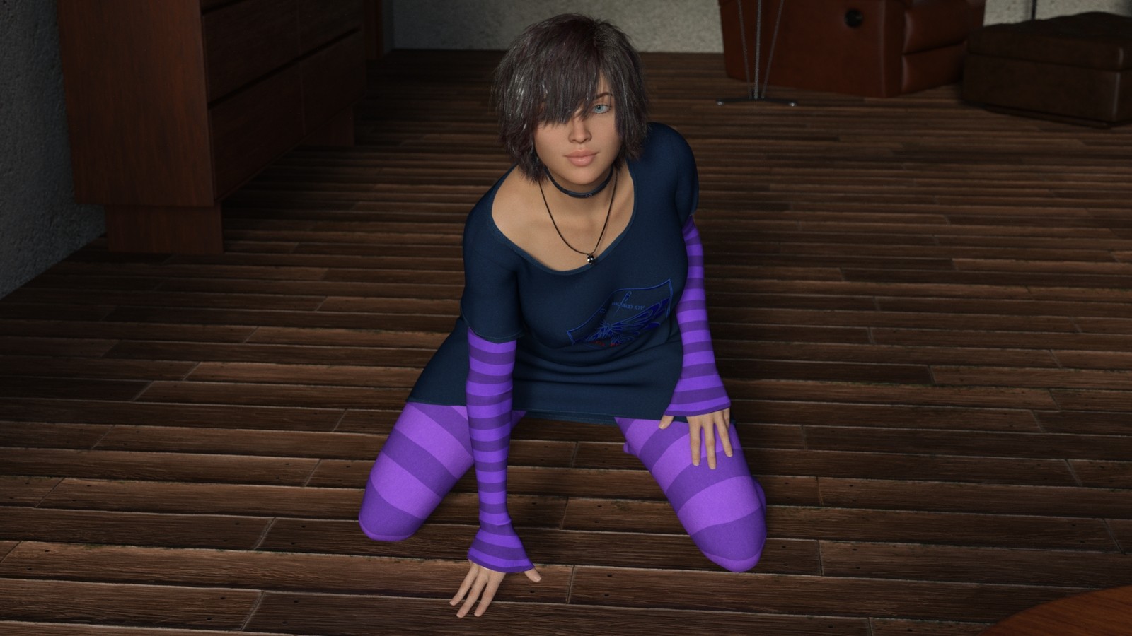 HF3D Loose Style for Genesis 8 Female by N/A