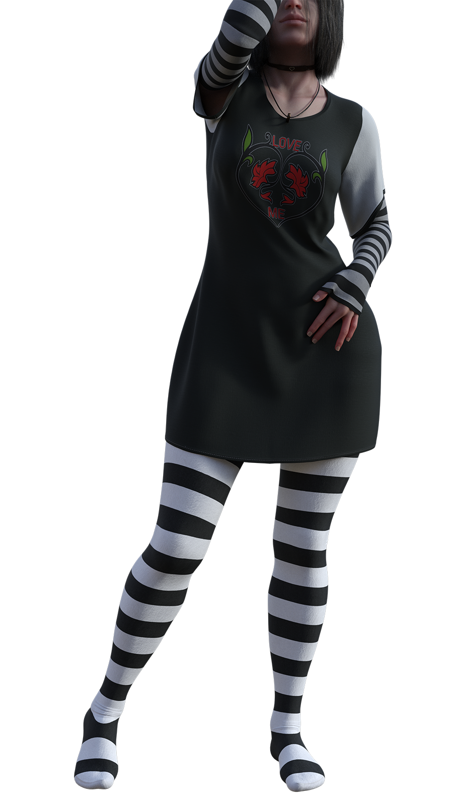HF3D Loose Style for Genesis 8 Female by N/A