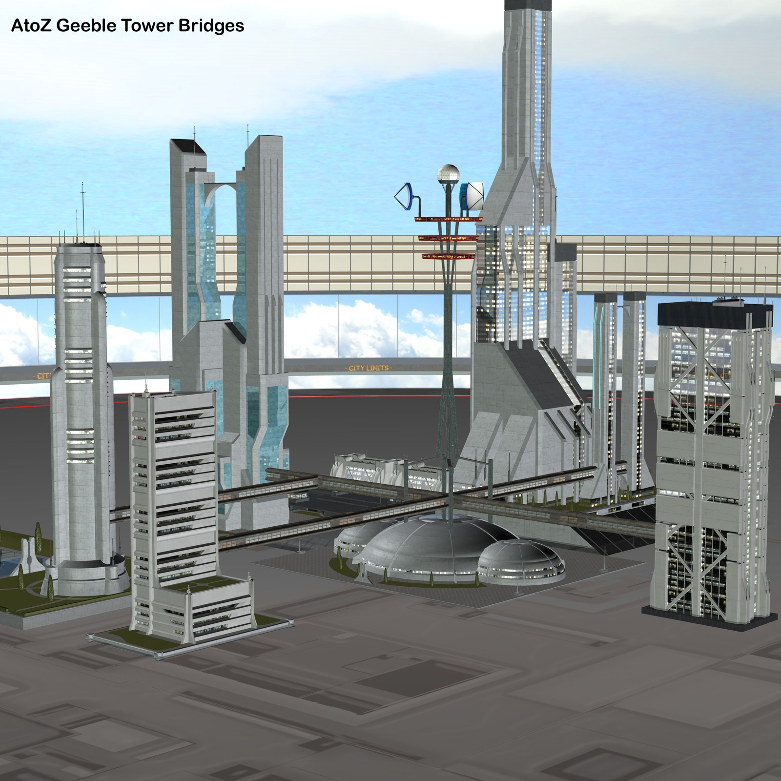 AtoZ Geeble Tower Bridges I v1 by N/A